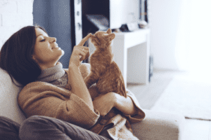 Cats pick their favourite person